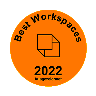 Auszeichnung: Best Workspaces 2022