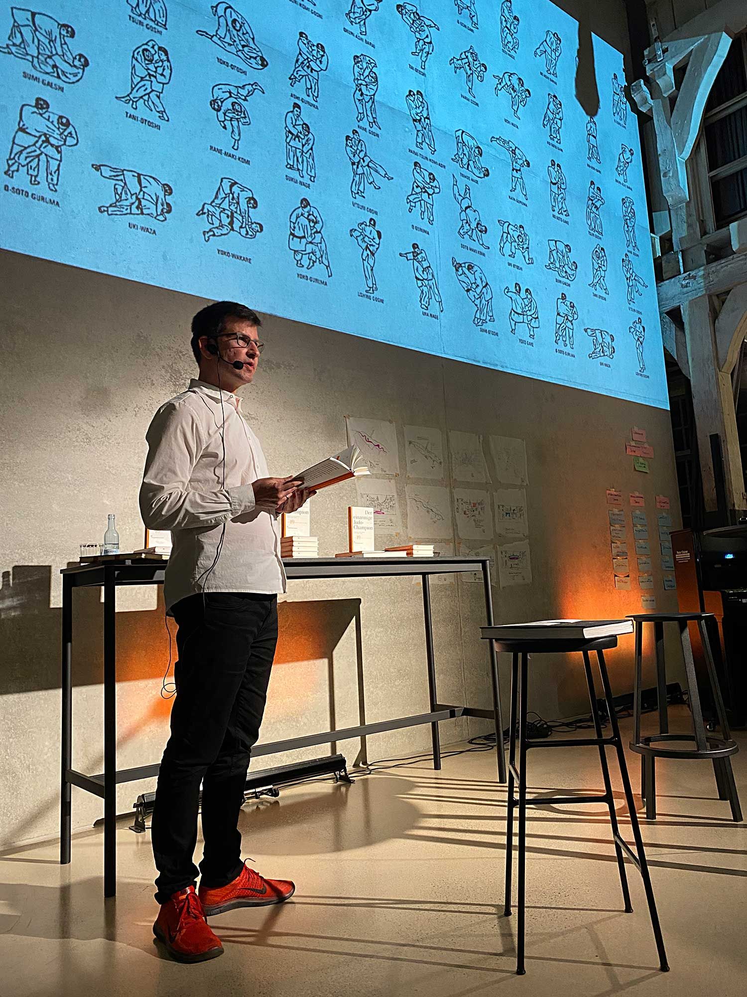 Lesung: Dominik Imseng, Der einarmige Judo-Champion