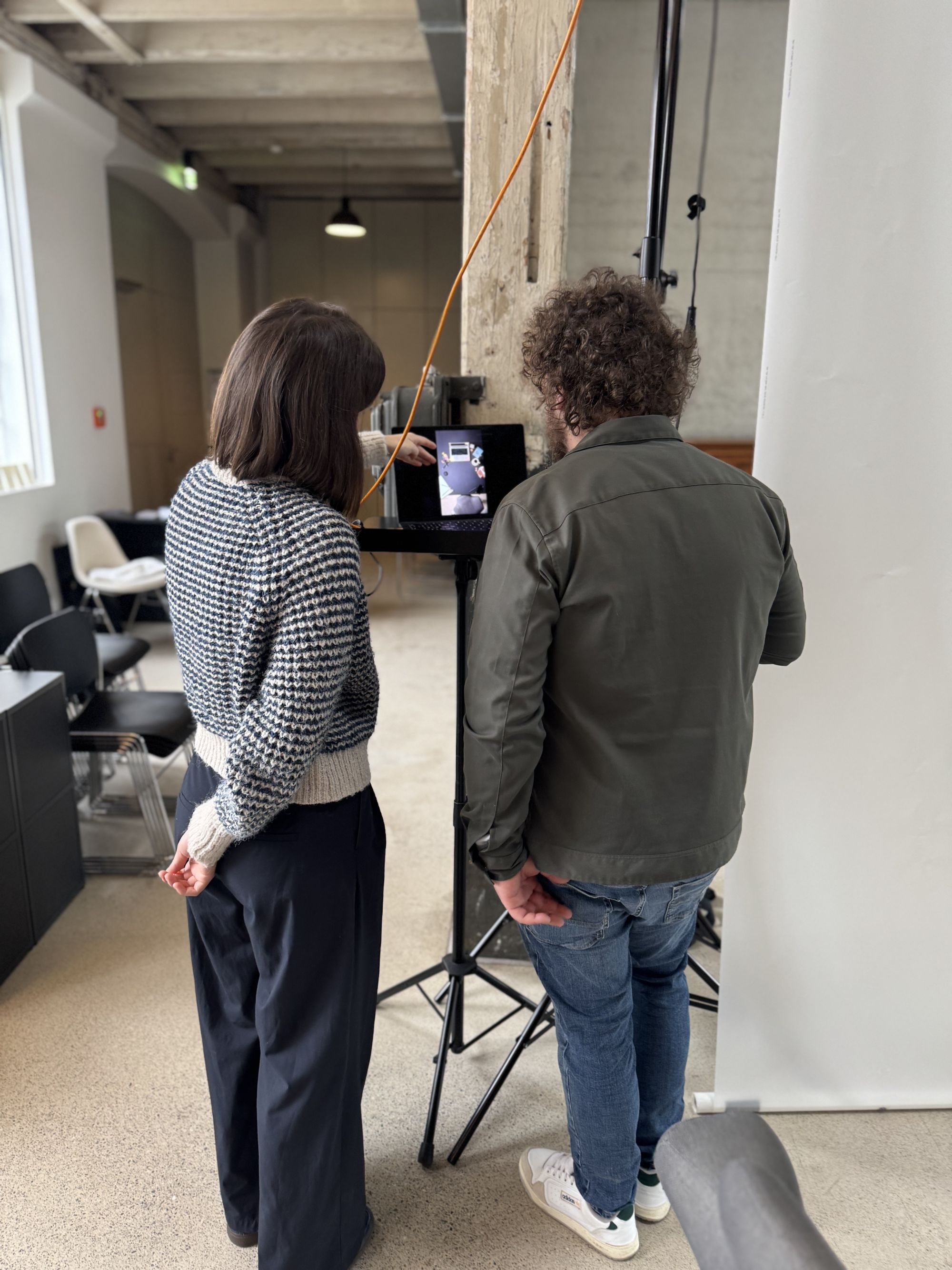 Werkhalle - Fotoshooting