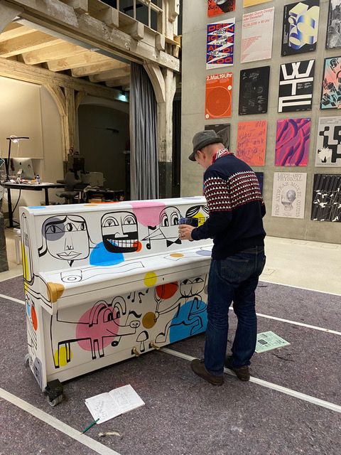 Jim Avignon: Streetpiano
