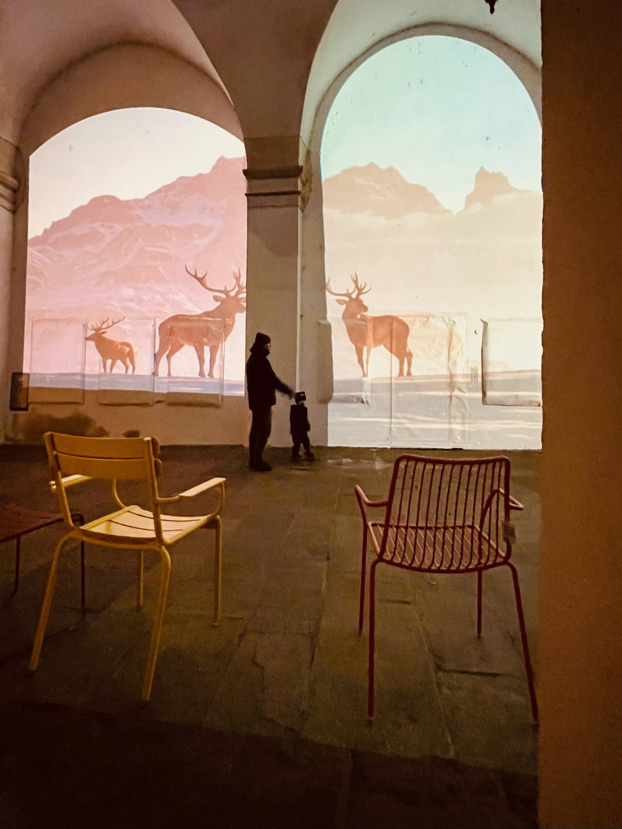 'Zeit des Lichts' – eine monumentale Projektion zum Auftakt des Ravensburger Christkindlesmarkts 2025 (Foto: David Hetriuc)