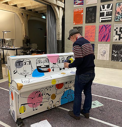 Jim Avignon: Streetpiano