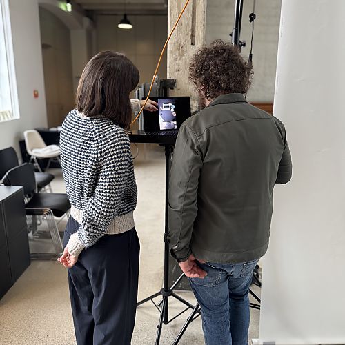 Werkhalle - Fotoshooting