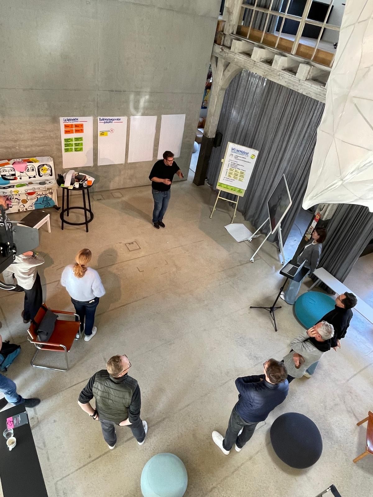 Werkhalle - Teamcoaching