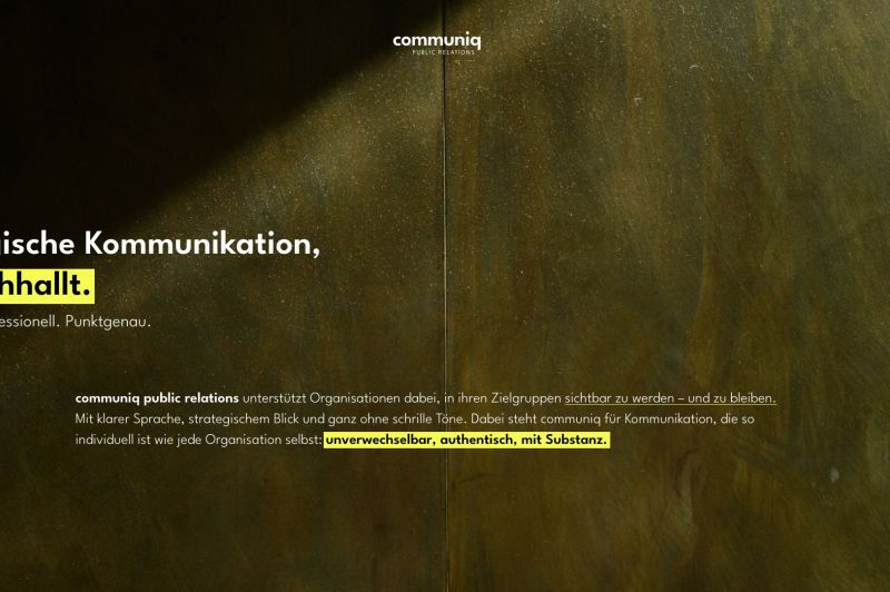 communiq Public Relations (Foto: Luis Barreiro)